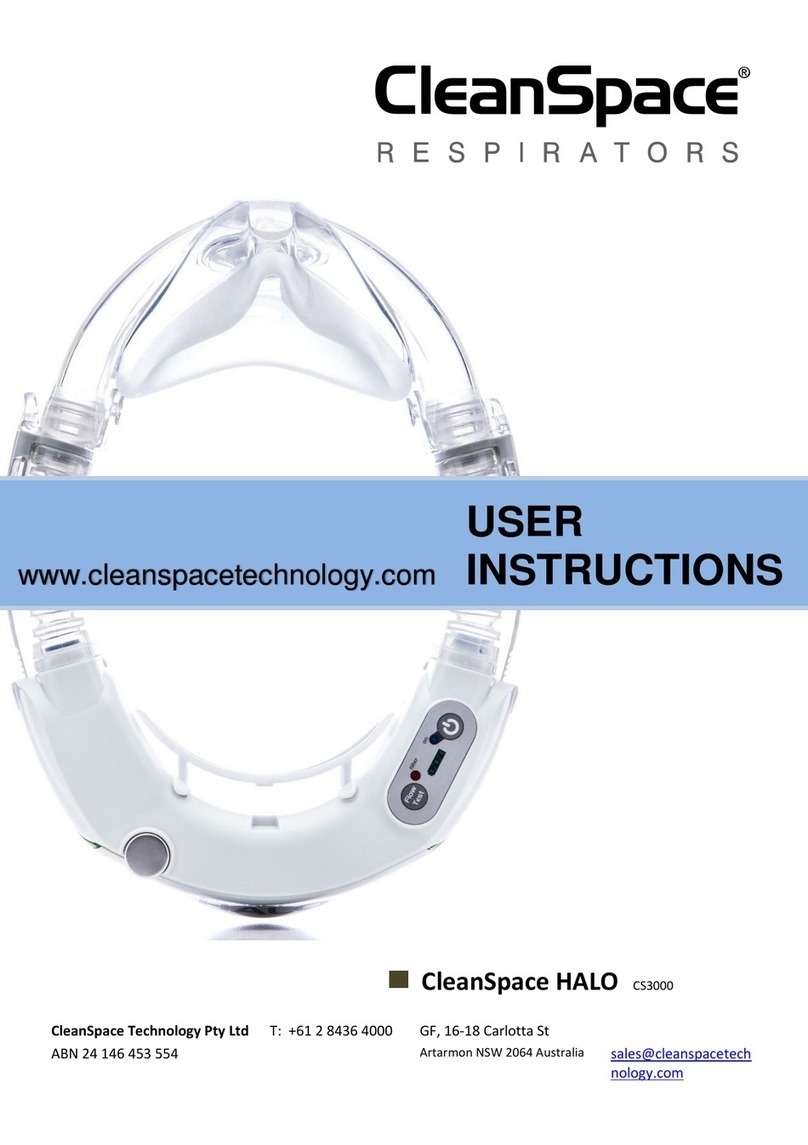 CleanSpace HALO User manual