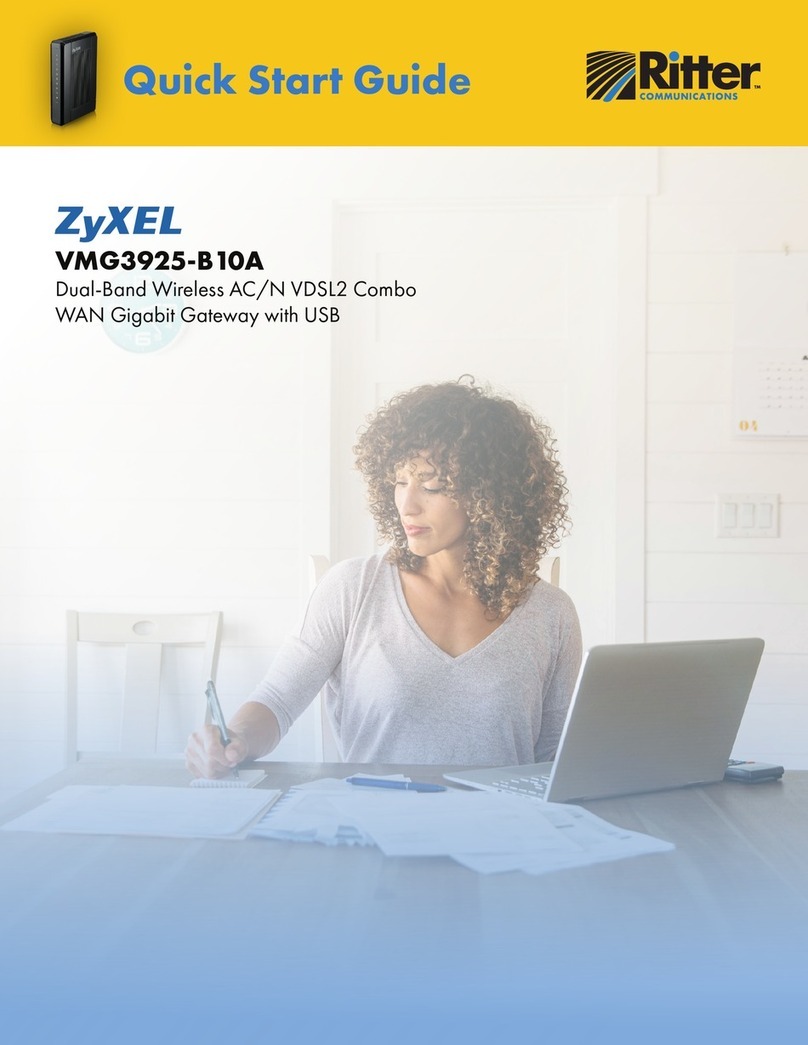 ZyXEL Communications VMG3925-B10A User manual ZyXEL Communications VMG3925-B10A User manual