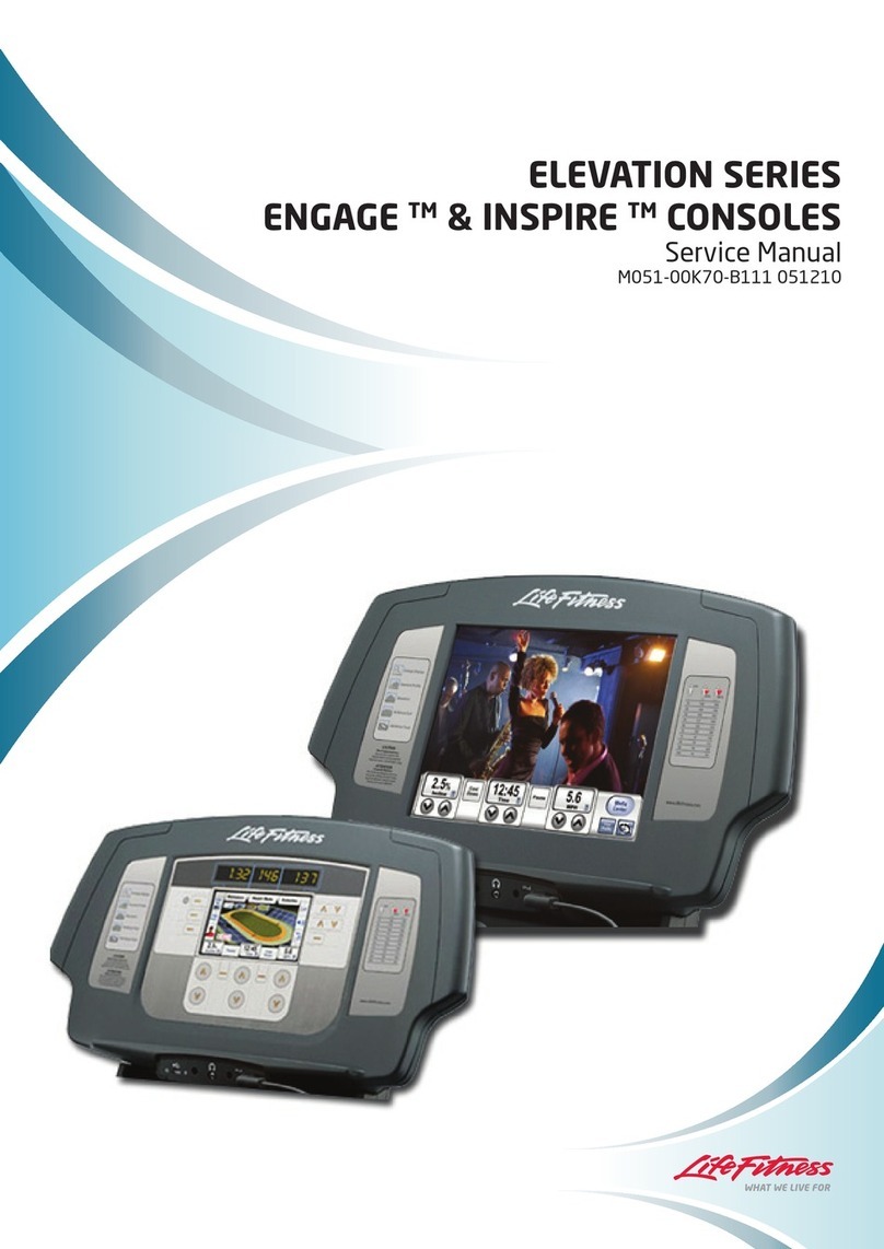 Life Fitness ELEVATION Series Service manual