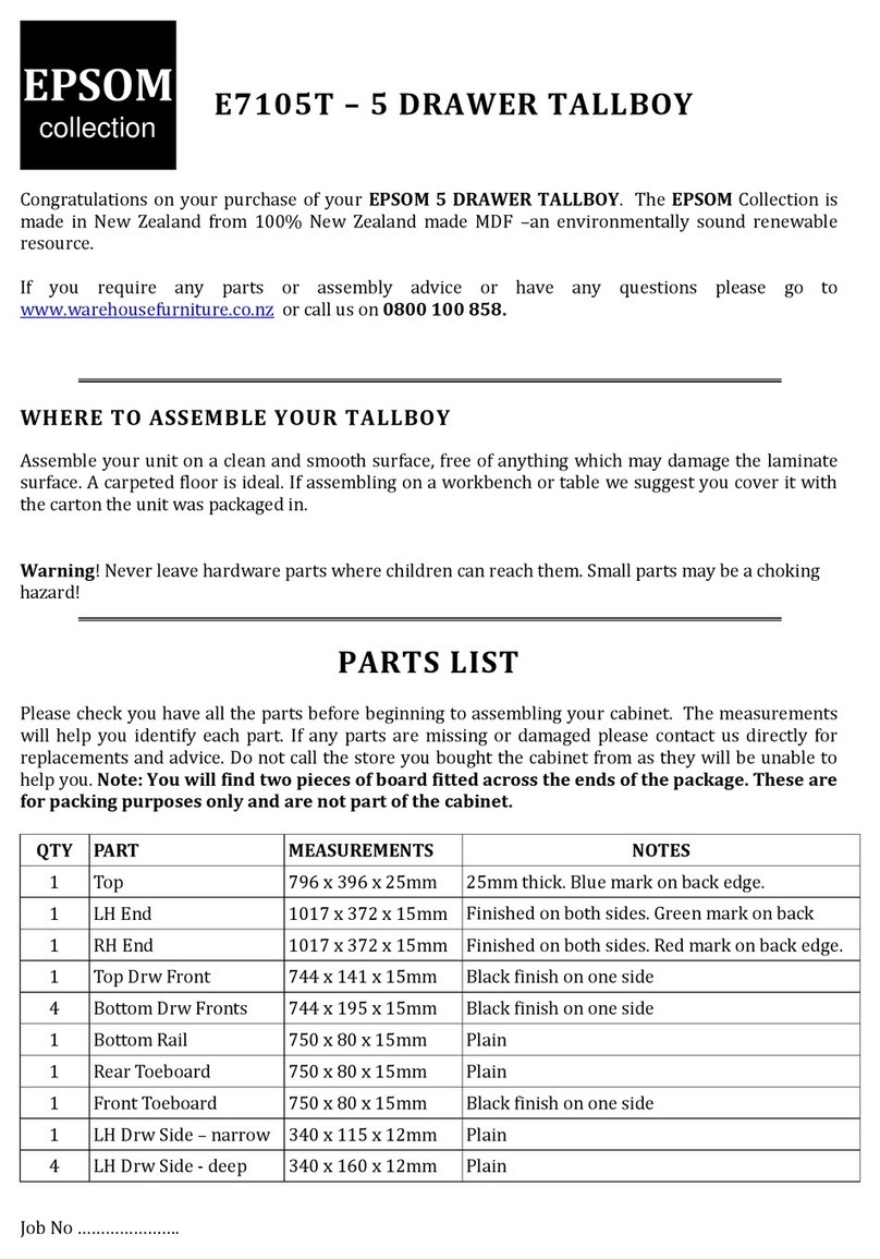 EPSOM E7105T Assembly manual