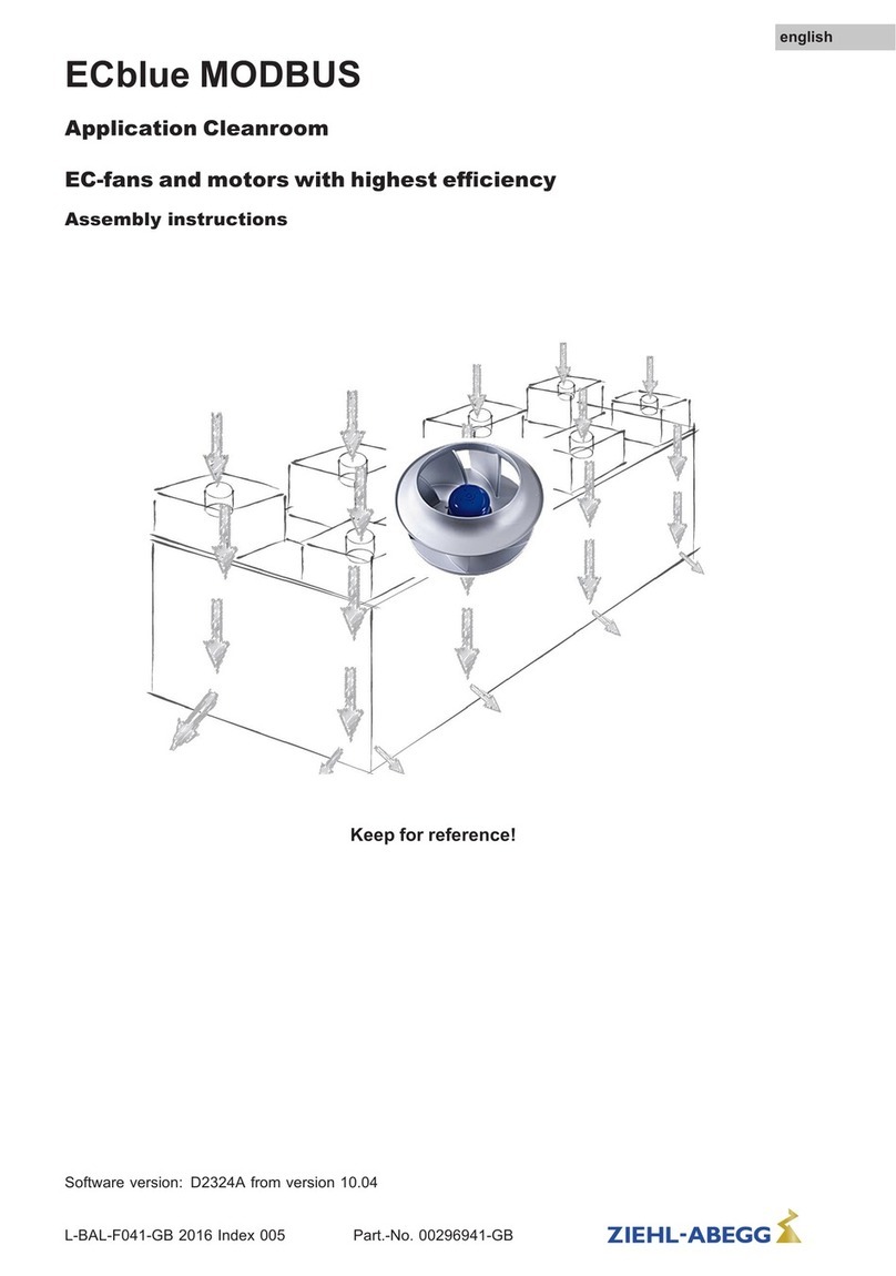ZIEHL-ABEGG ECBLUE MODBUS User manual