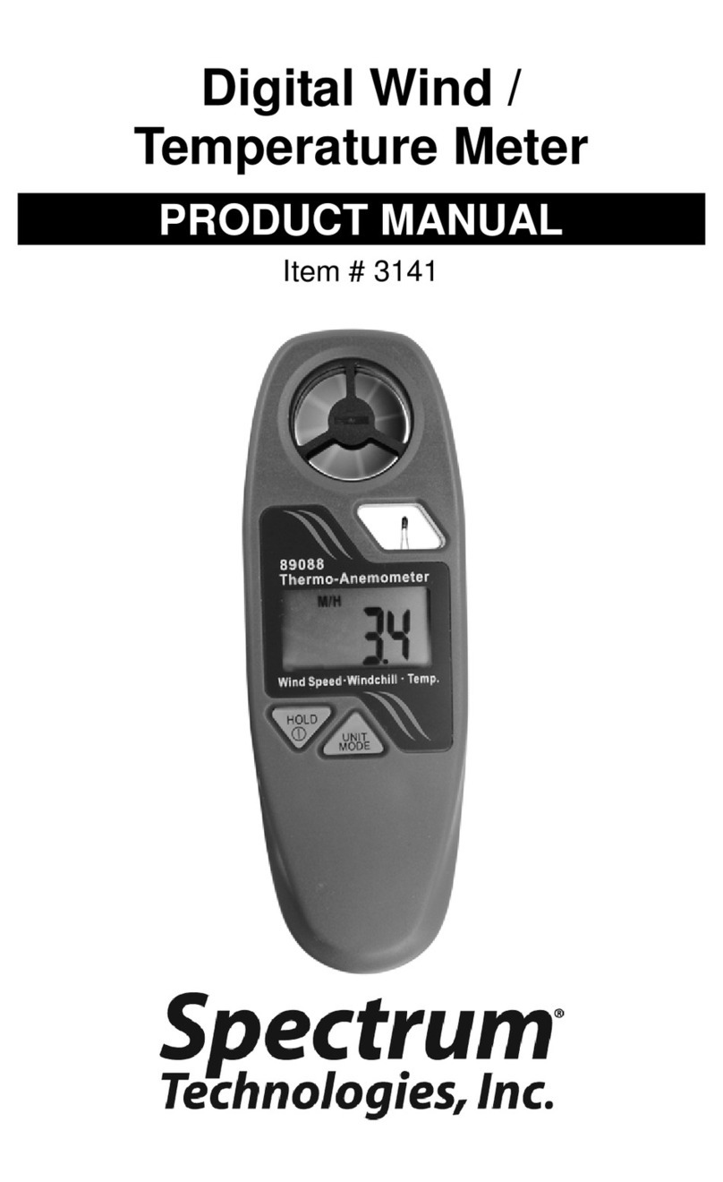 Spectrum Technologies 3141 product manual