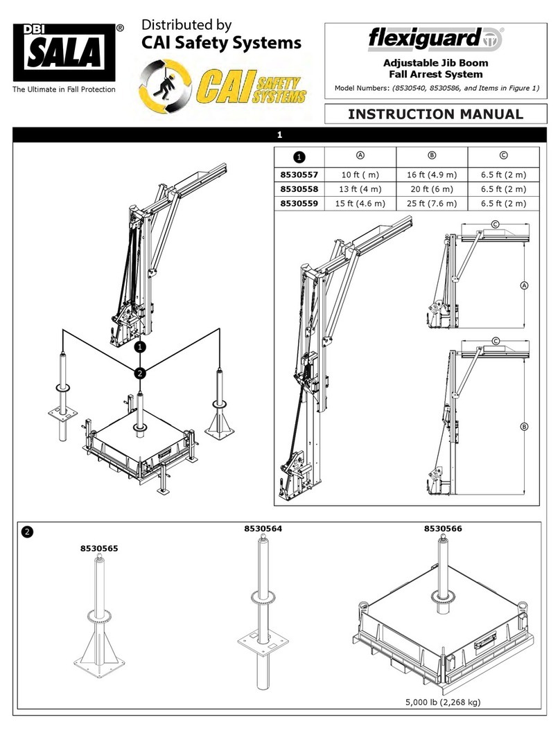 DBI SALA Flexiguard 8530540 User manual