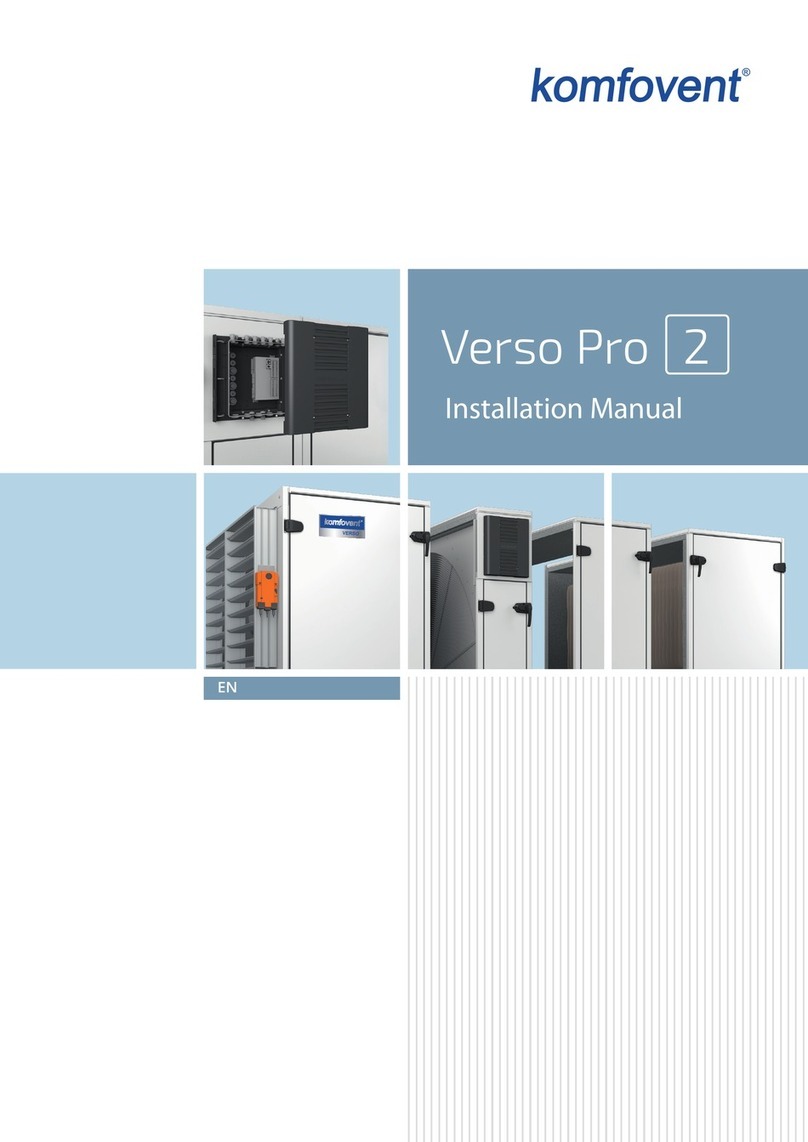 Komfovent Verso Pro 2 Series User manual