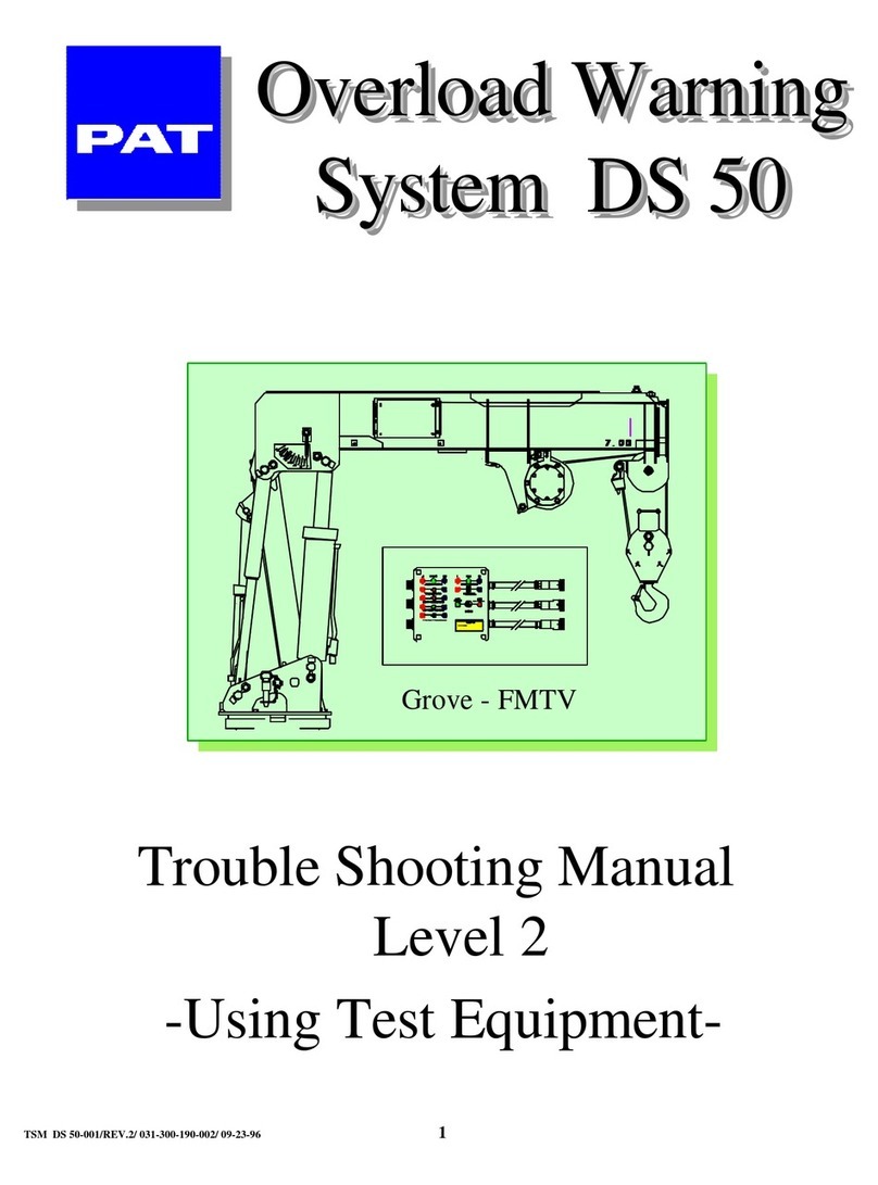 PAT DS 50 troubleshooting manual