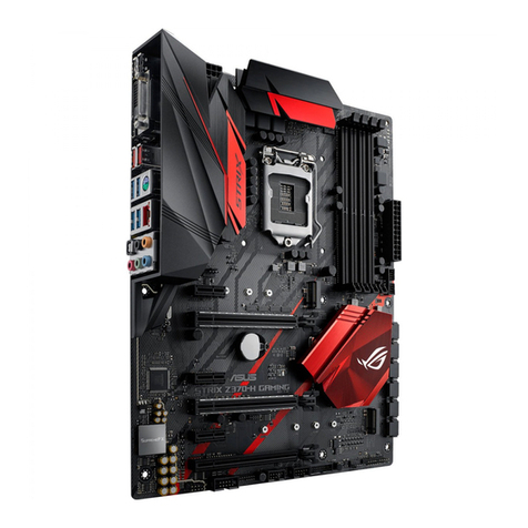 Asus ROG STRIX Z370-H GAMING User manual