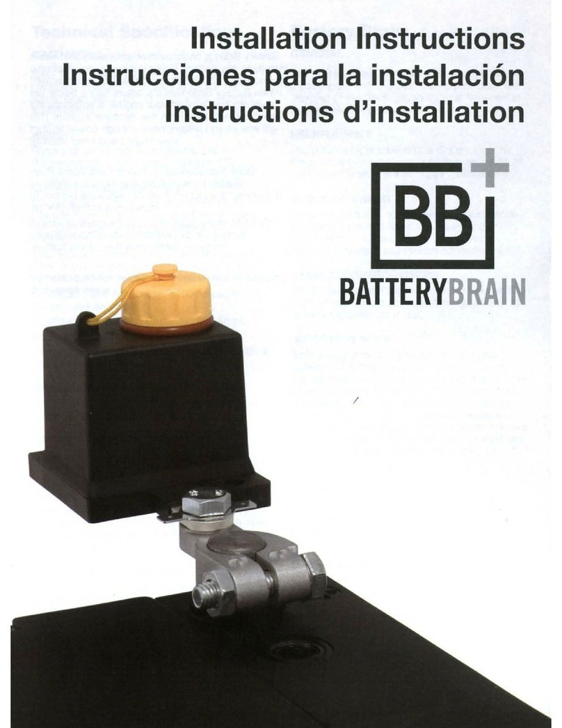 Battery Brain II Series installation instructions