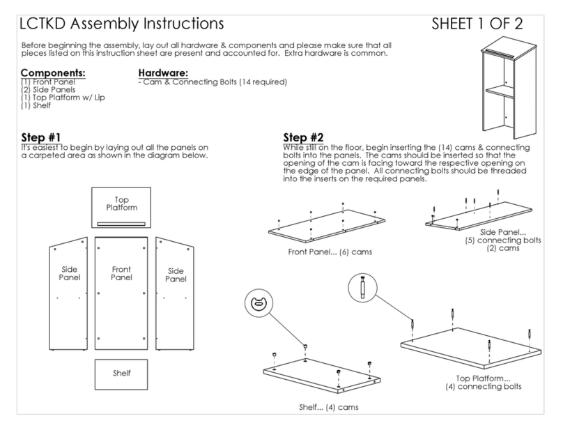 Displays2go LCTKD User manual Displays2go LCTKD User manual