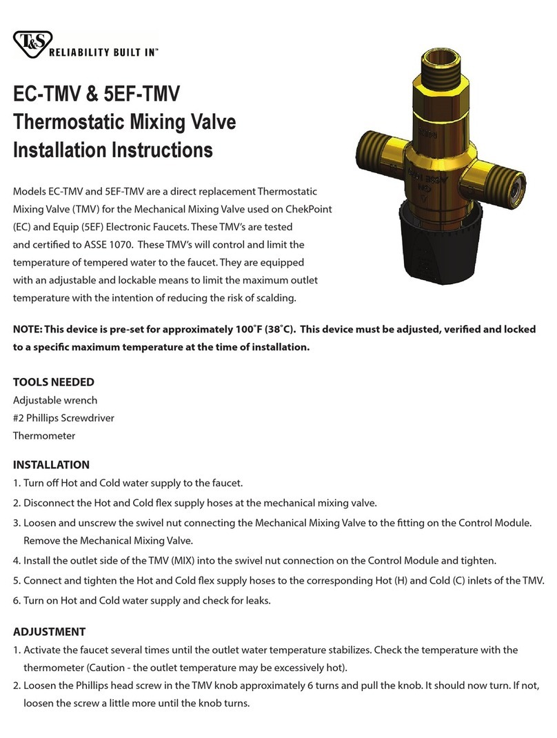 T&S EC-TMV User manual