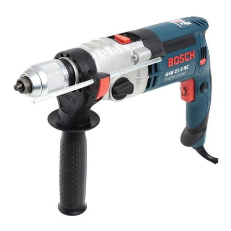 Bosch GSB 21-2 User manual