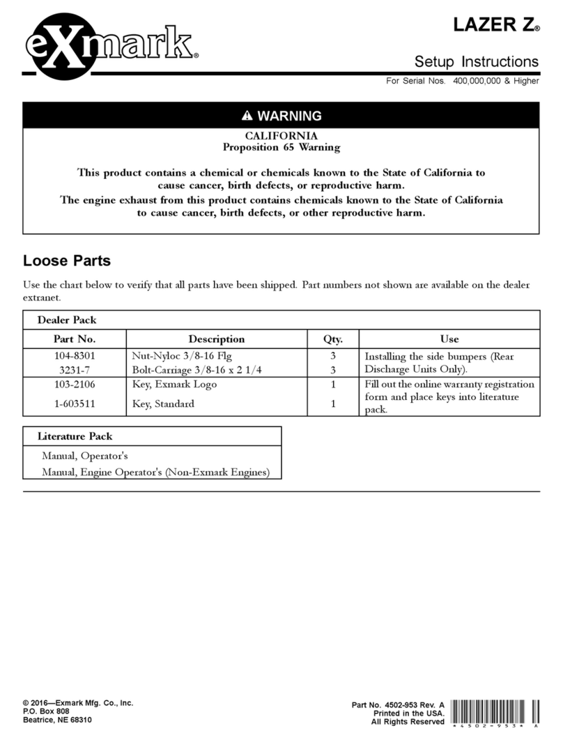 Exmark LAZER Z Manual