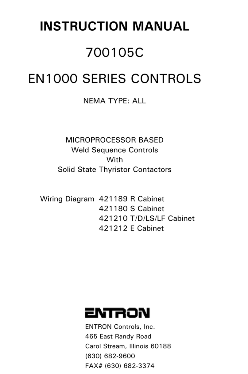 Entron EN1000 series instruction manual