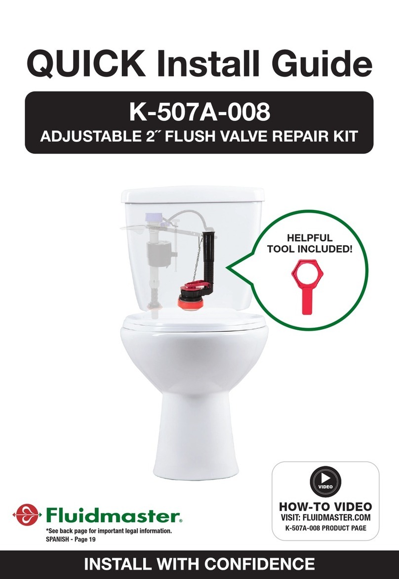 Fluidmaster K-507A-008 User manual
