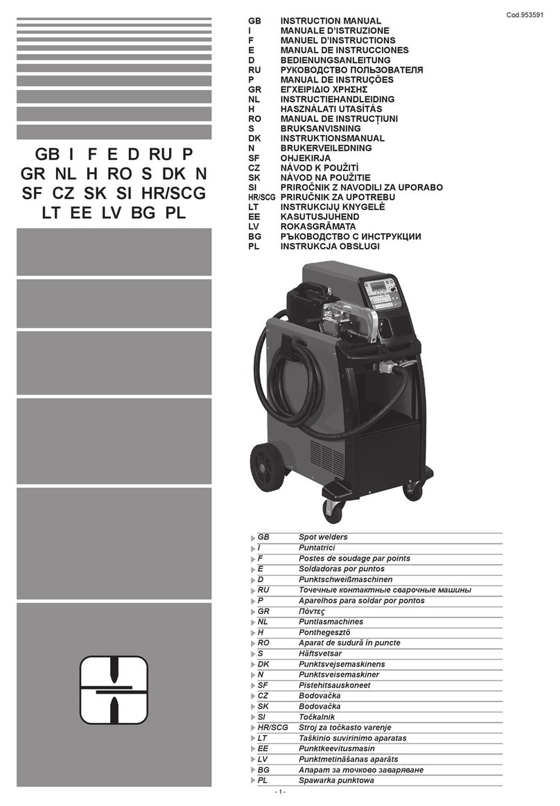 Telwin INVERSPOTTER SMART AQUA 14000 User manual