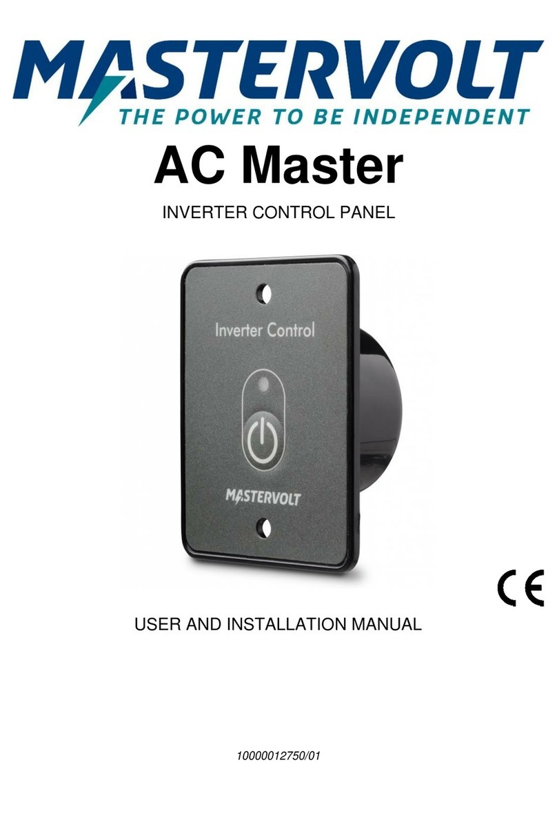 Mastervolt AC Master Operating manual