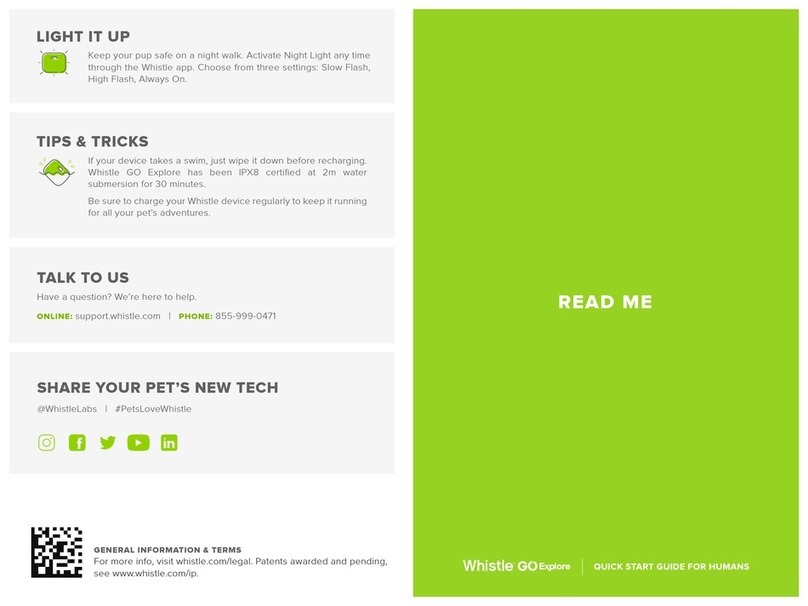 Whistle GO Explore quick start guide