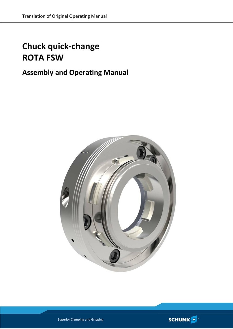 SCHUNK ROTA FSW Series User instructions