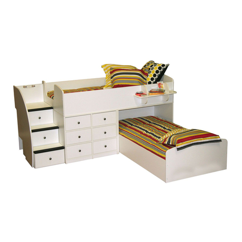 BERG Captain's Bed for Two 22-741 Series Assembly instructions BERG Captain's Bed for Two 22-741 Series Assembly instructions