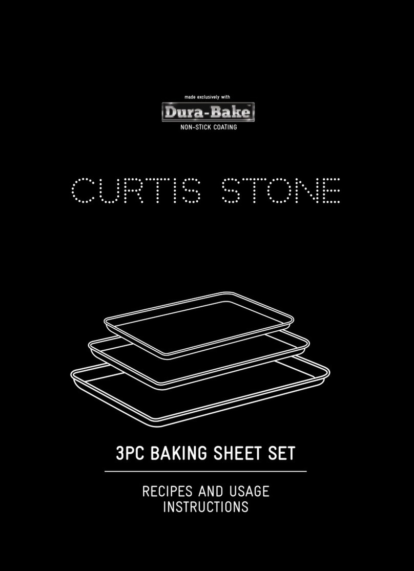 Dura-Bake CURTIS STONE RECIPES AND USAGE INSTRUCTIONS