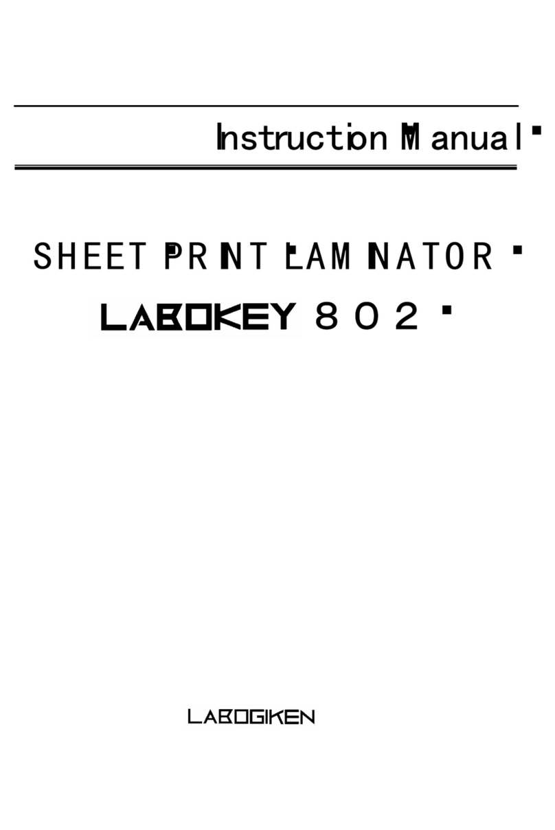 LABOGIKEN LABOKEY 802 instruction manual