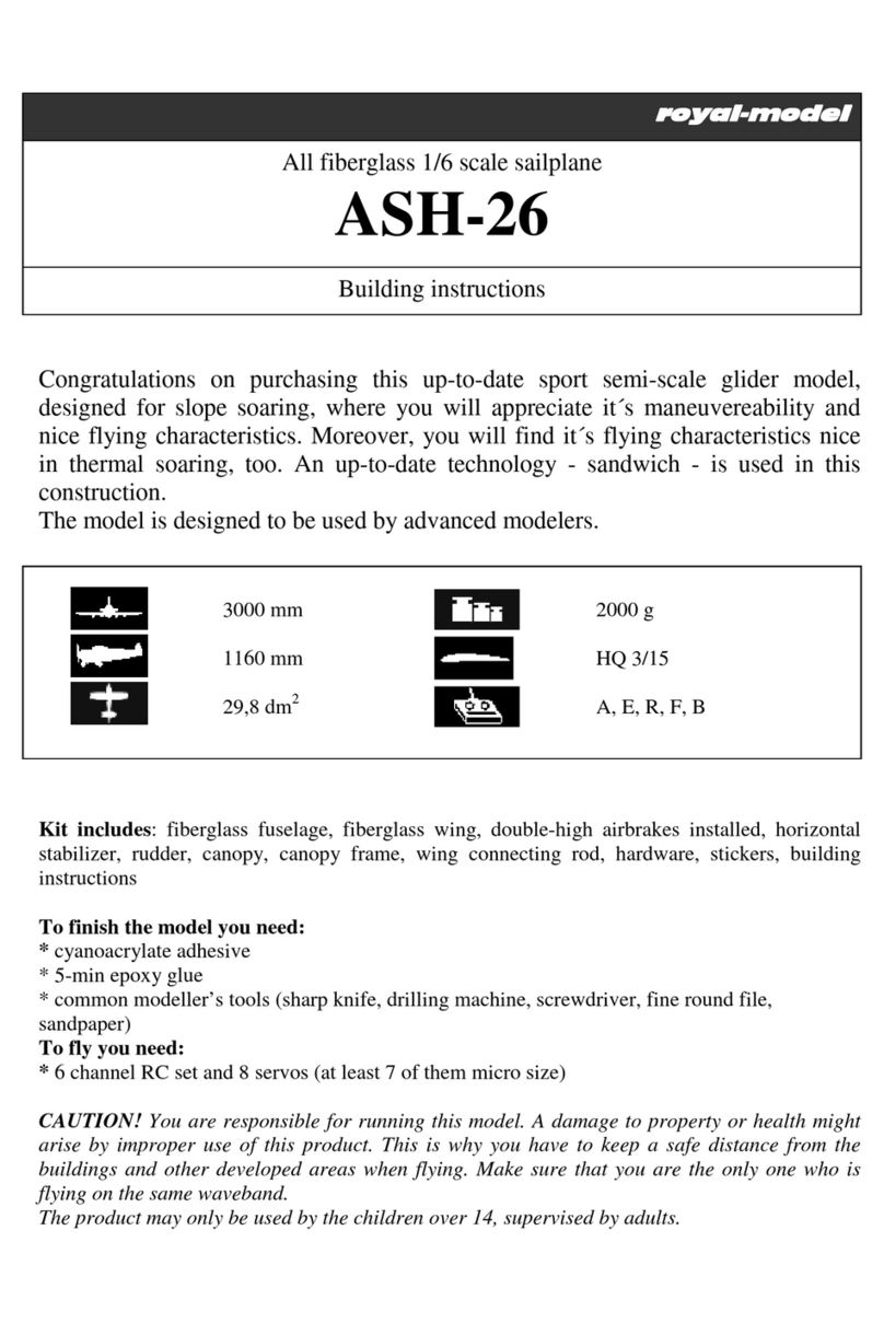 Royal-model ASH-26 Building instructions