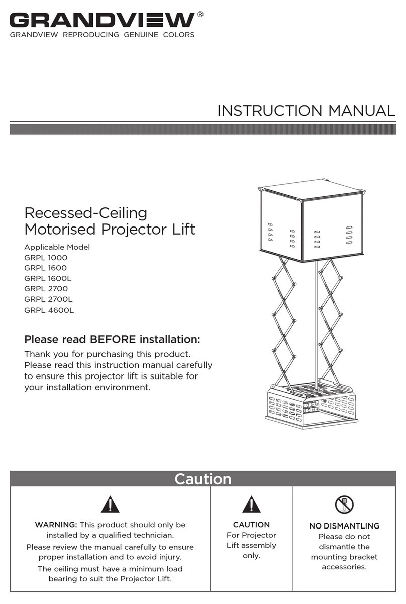 Grandview GRPL 1000 User manual