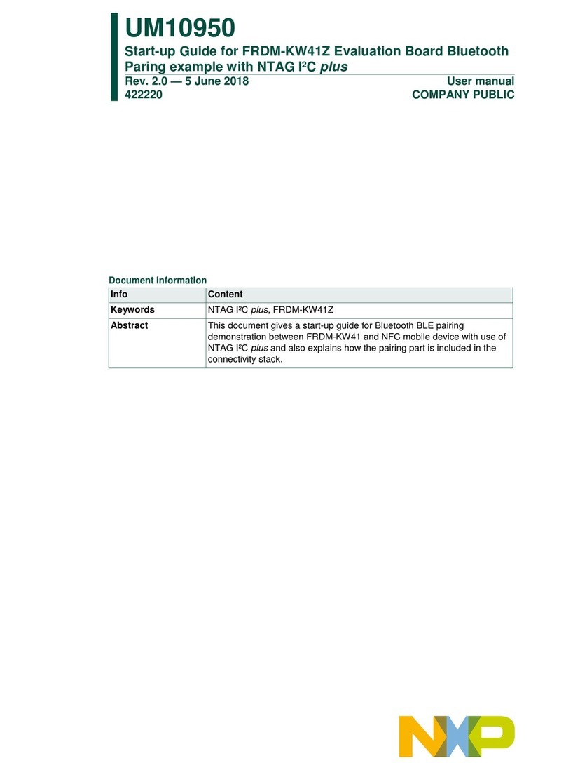 NXP Semiconductors FRDM-KW41Z User guide