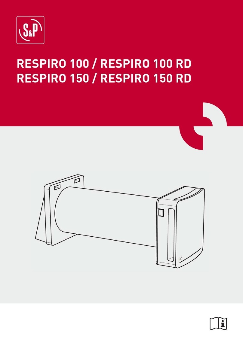S&P RESPIRO 100 User manual