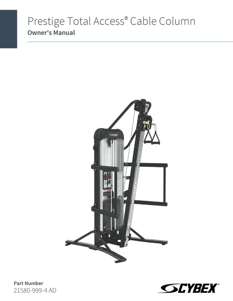 CYBEX Prestige Total Access Cable Column User manual CYBEX Prestige Total Access Cable Column User manual