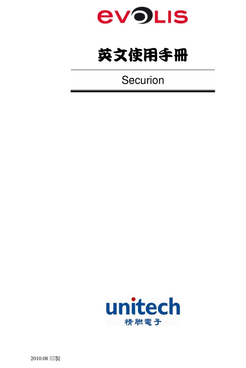 Evolis Unitech Securion User manual