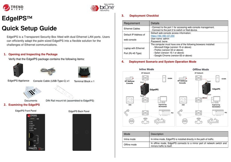 Trend Micro txOne Networks EdgeIPS Quick setup guide Trend Micro txOne Networks EdgeIPS Quick setup guide