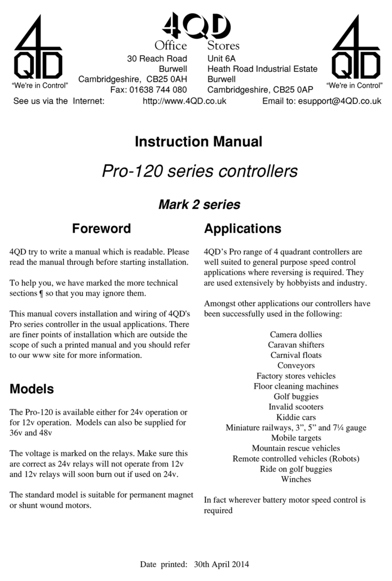 4qd Pro-120 Series User manual