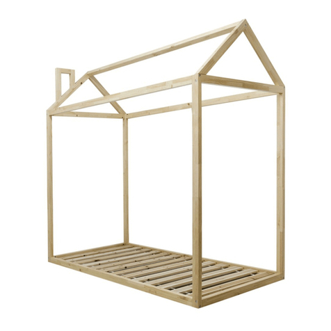 Mocka House Bed Single User manual Mocka House Bed Single User manual