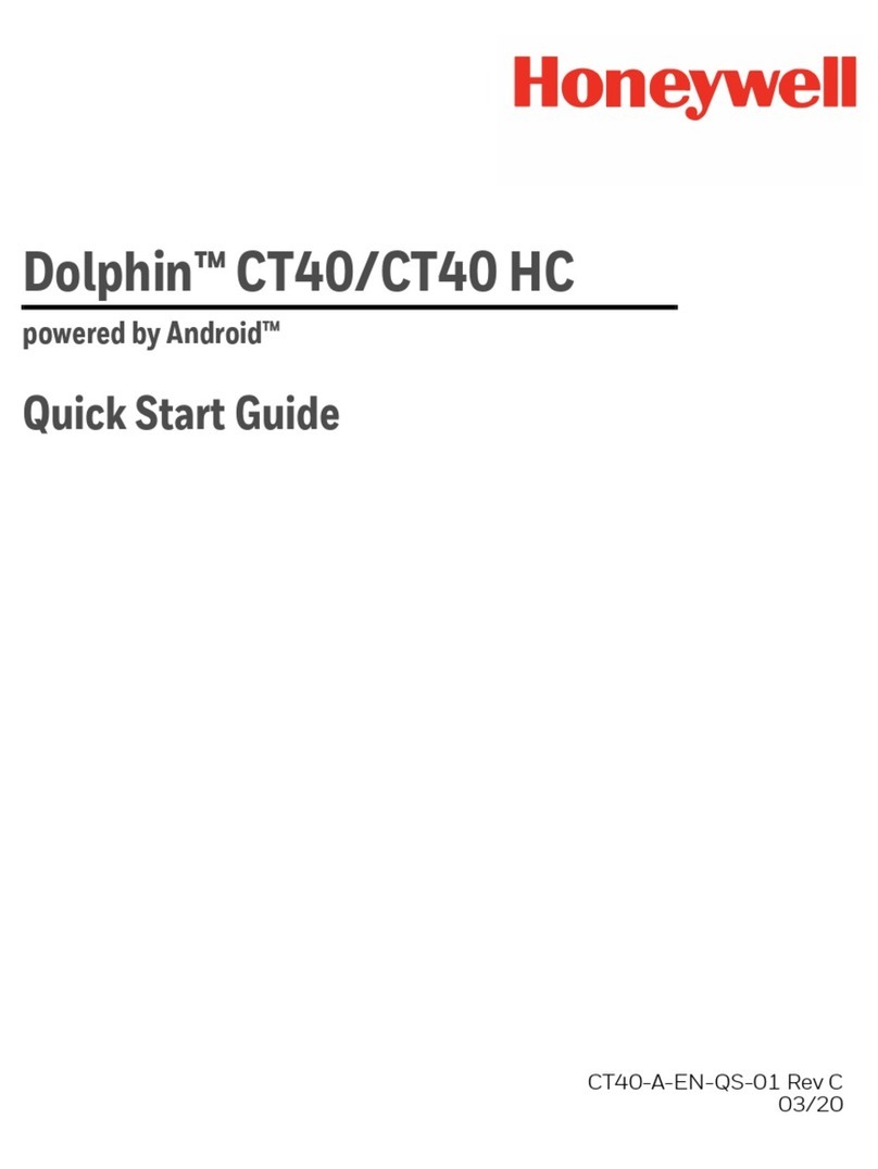 Android Honeywell Dolphin CT40 quick start guide