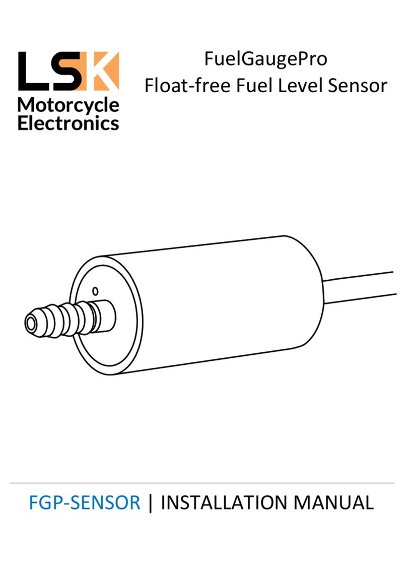 LSK FuelGaugePro FGP-SENSOR installation manual