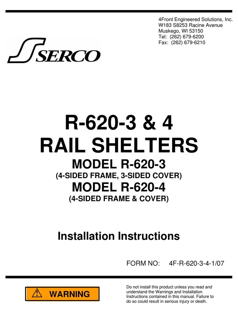 Serco R-620-3 installation instructions