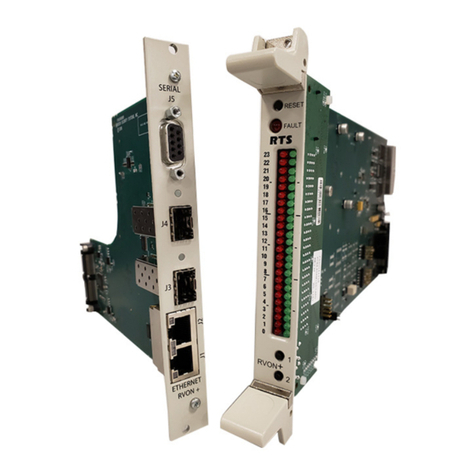 Bosch RTS RVON+ User manual