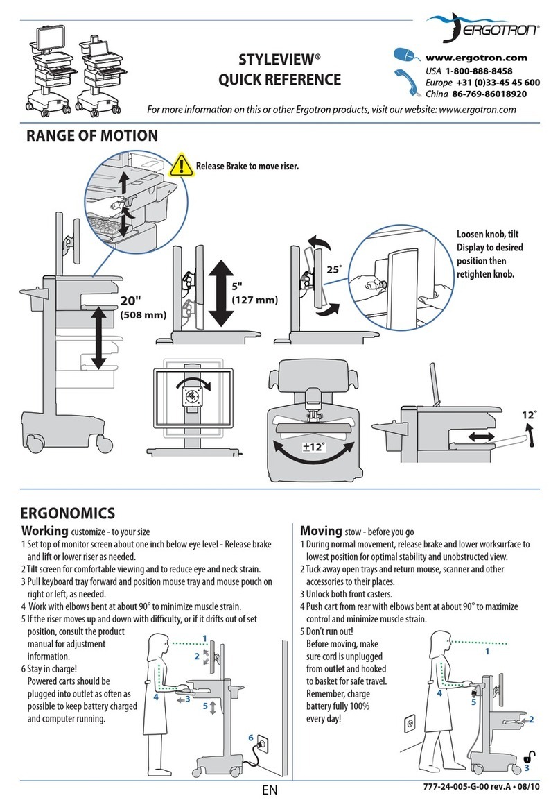 Ergotron StyleView User manual