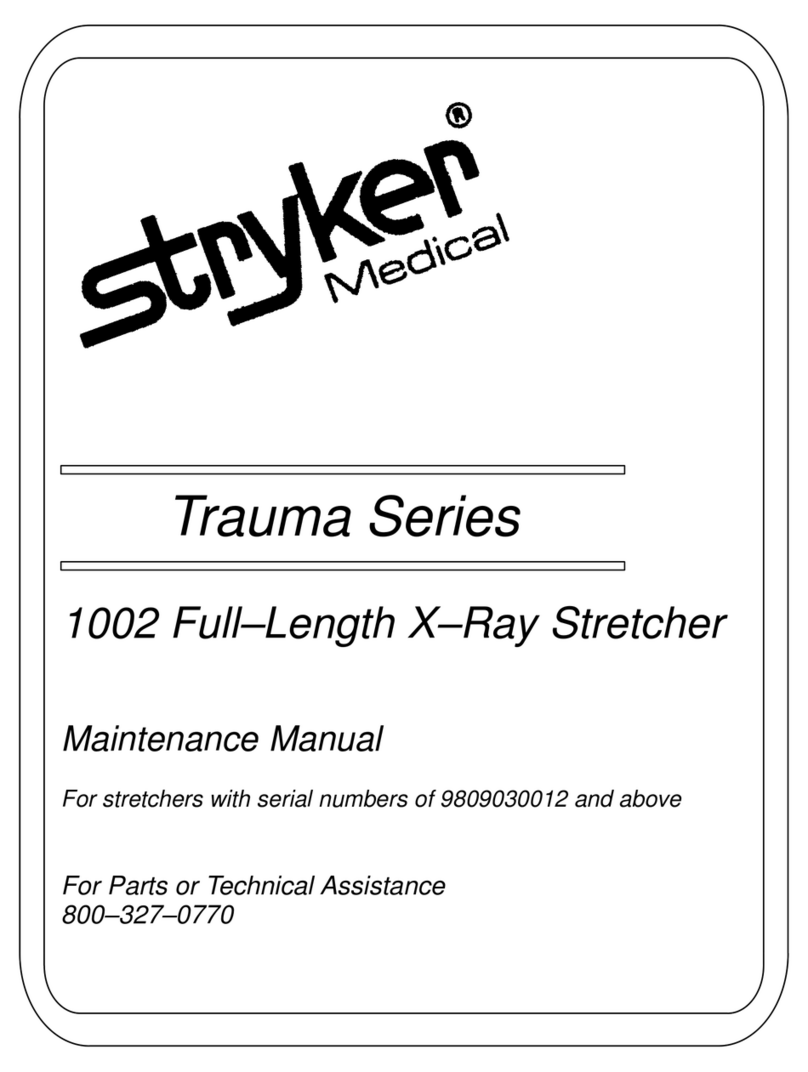 Stryker Medical Trauma Series Maintenance manual