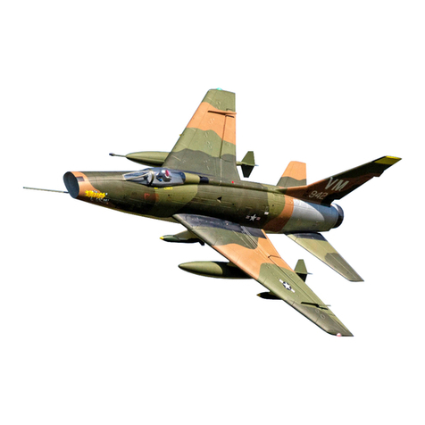 Flex innovations Super PNP F-100D Super Sabre instruction manual