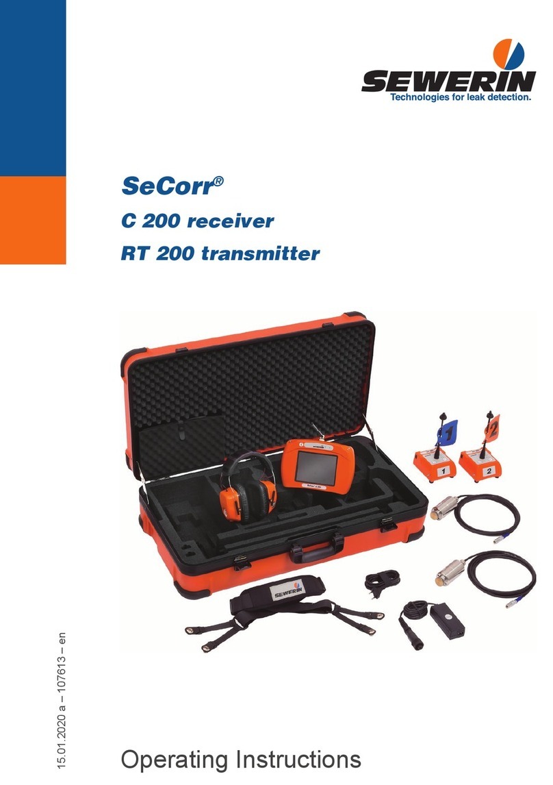 sewerin SeCorr C 200 User manual