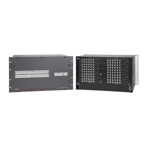 Extron electronics CrossPoint 450 Plus 64 Series User manual