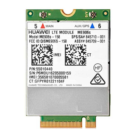 Huawei ME906s LTE M.2 Hardware guide