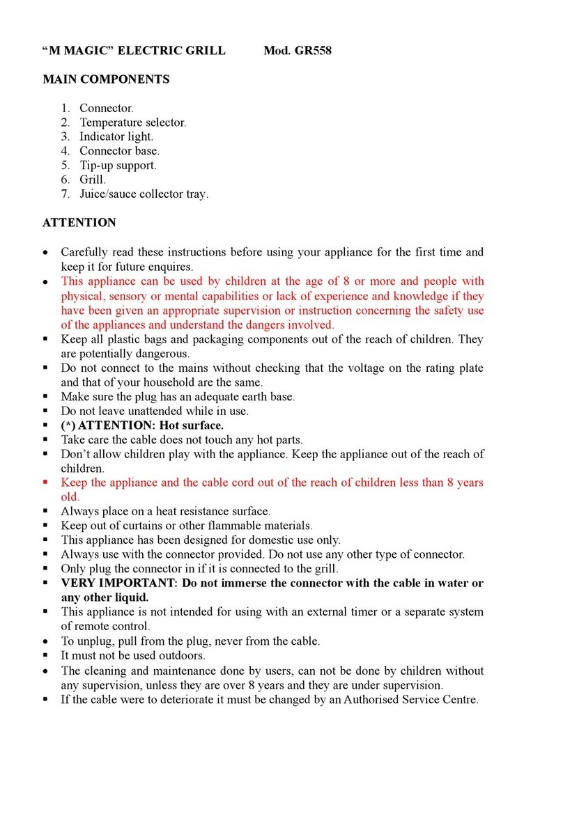 Jata M MAGIC GR558 manual
