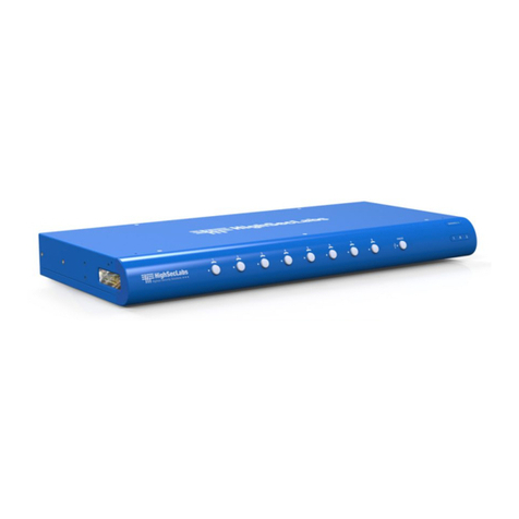 High Sec Labs SK21 N Series User manual High Sec Labs SK21 N Series User manual