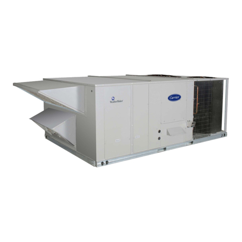 Carrier 48TC 17 Series Installation and user guide