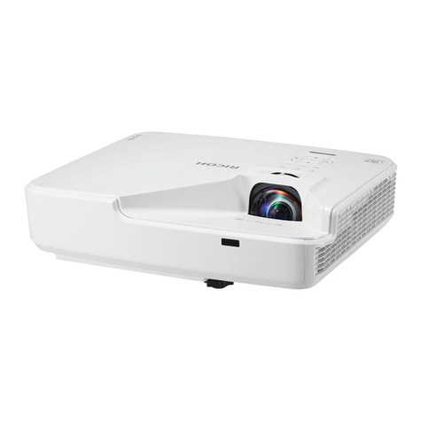 Ricoh PJ XL4540 Quick start guide