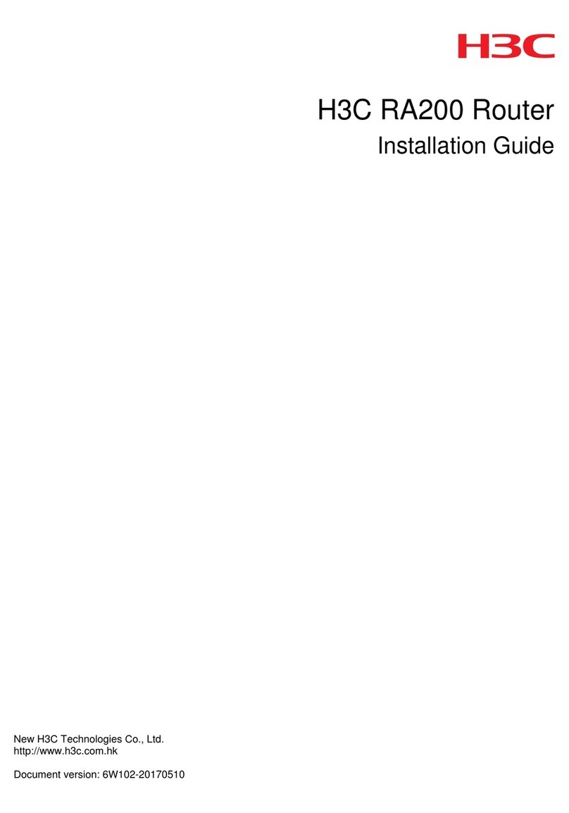 H3C RA200 User manual