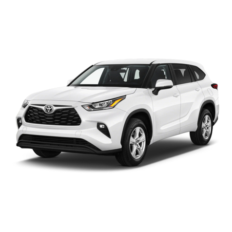 Toyota Highlander 2020 Quick reference guide