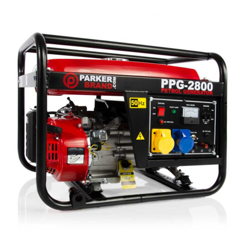ParkerBrand PPG-2800 owner's manual